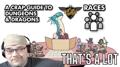 A Crap Guide To D&D [5th Edition] Races : JoCat .